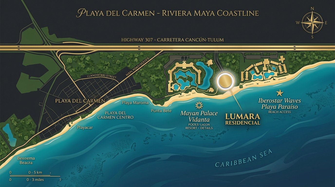 Mapa de Ubicación Lumara Residencial